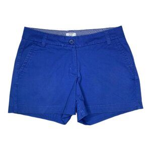 Crown & Ivy Women’s Blue Chino Shorts Size 4P